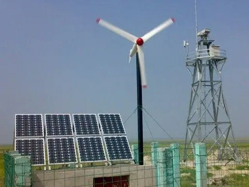 黑龙江基站5kW风光互补离网发电系统